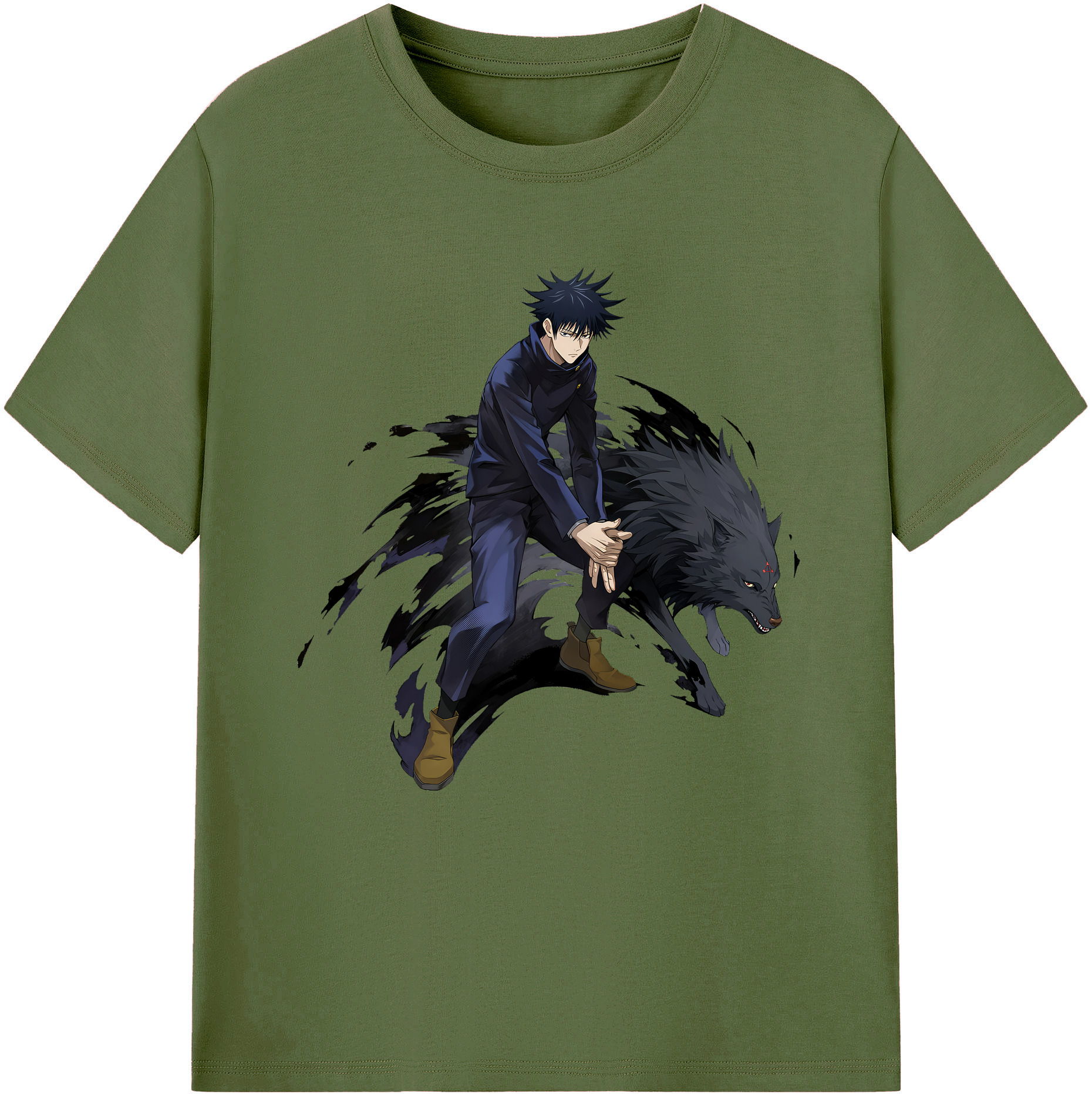 （画像用） 呪術廻戦 Jujutsu Kaisen 綿100％半袖Tシャツ（フロントプリント）